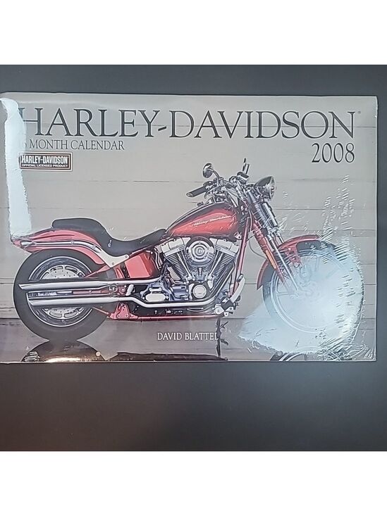 Harley-Davidson Other - Harley davidson calendar 2008 great pictures nwt
